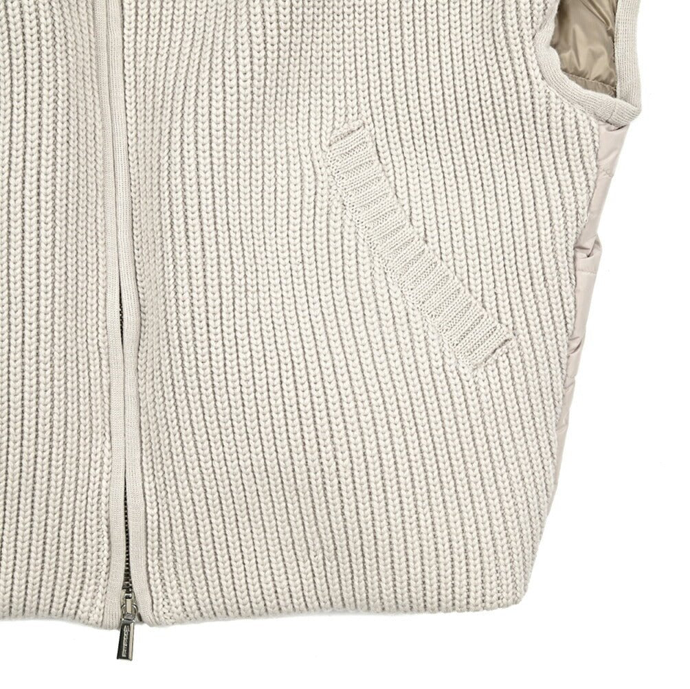 MORE SALE｜《レディース》MOORER "MALBA - STM" 異素材コンビダウンベスト｜420400｜GUARDAROBA MILANO OFFICIAL STORE