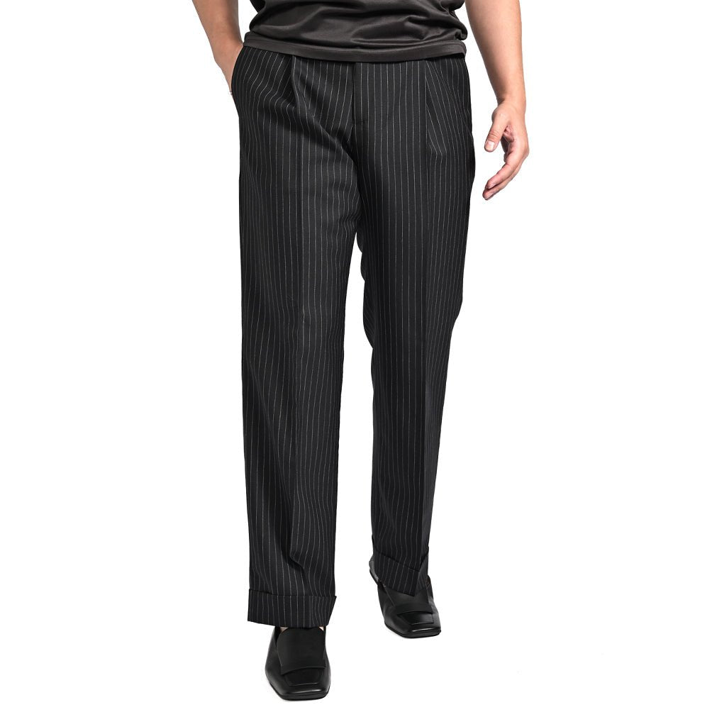 MORE SALE｜PT TORINO Edge "QUINDICI" SUPER 100's ヴァージンウール100% ワンタックワイドスラックス｜423068 - 46｜GUARDAROBA MILANO OFFICIAL STORE