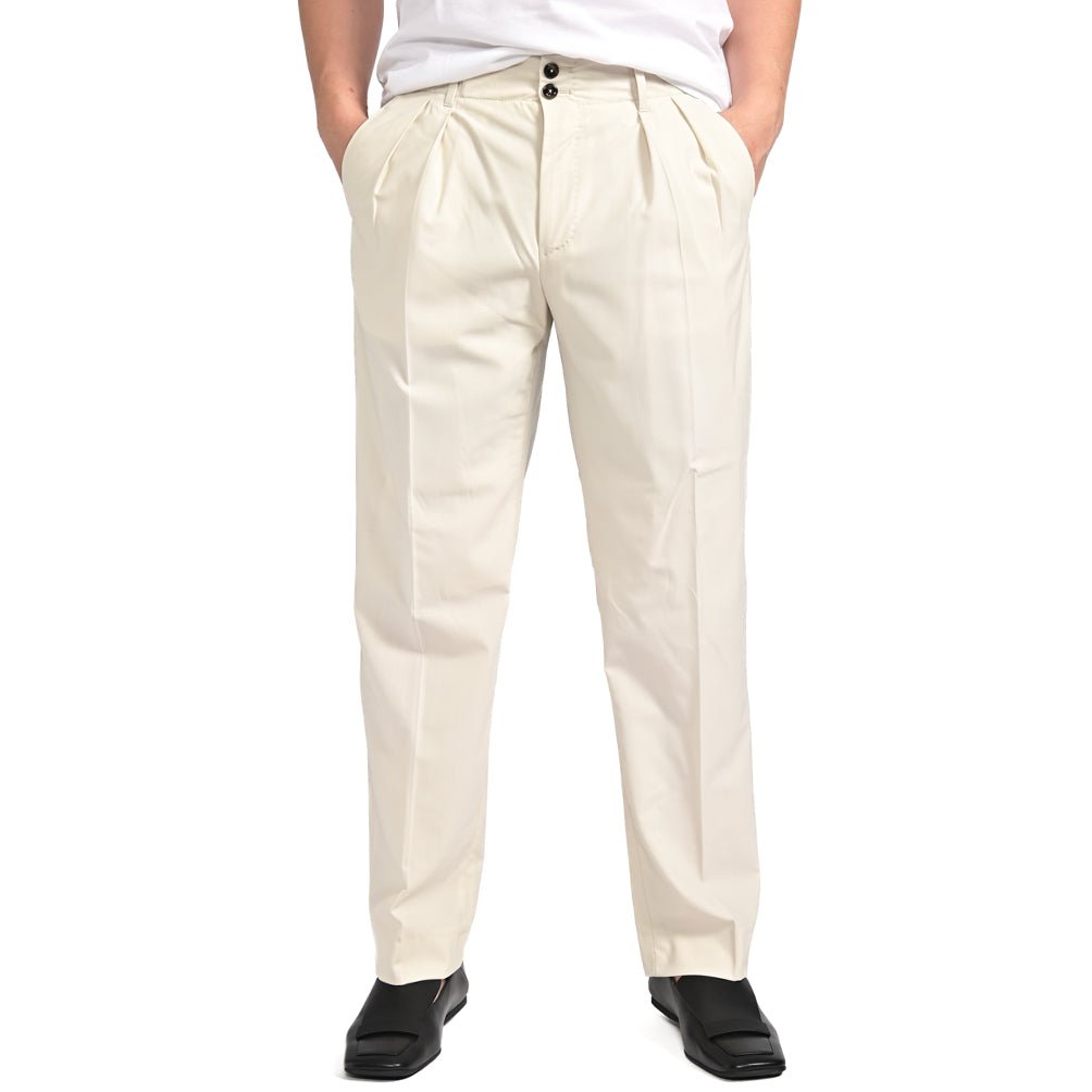 MORE SALE｜PT TORINO Edge "VENTI" ストレッチウール ツータックワイドスラックス｜423280 - 48｜GUARDAROBA MILANO OFFICIAL STORE