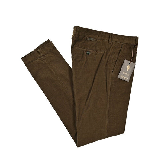 SALE｜BERWICH MORELLO ストレッチコットン 細畝コーデュロイノータックスラックス｜413288 - 46｜GUARDAROBA MILANO OFFICIAL STORE