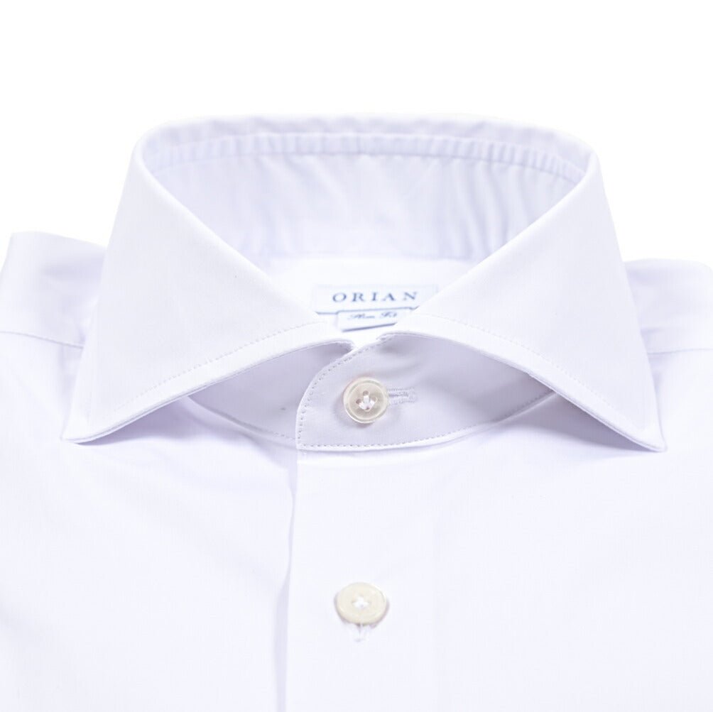 ORIAN ストレッチコットン ホリゾンタルカラーシャツ｜426910-37｜GUARDAROBA MILANO OFFICIAL STORE
