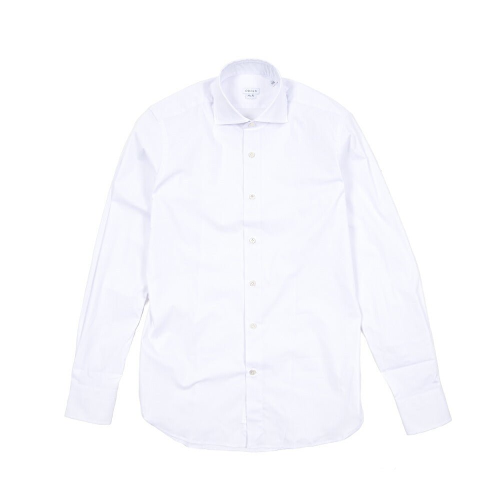 ORIAN ストレッチコットン ホリゾンタルカラーシャツ｜426910-37｜GUARDAROBA MILANO OFFICIAL STORE