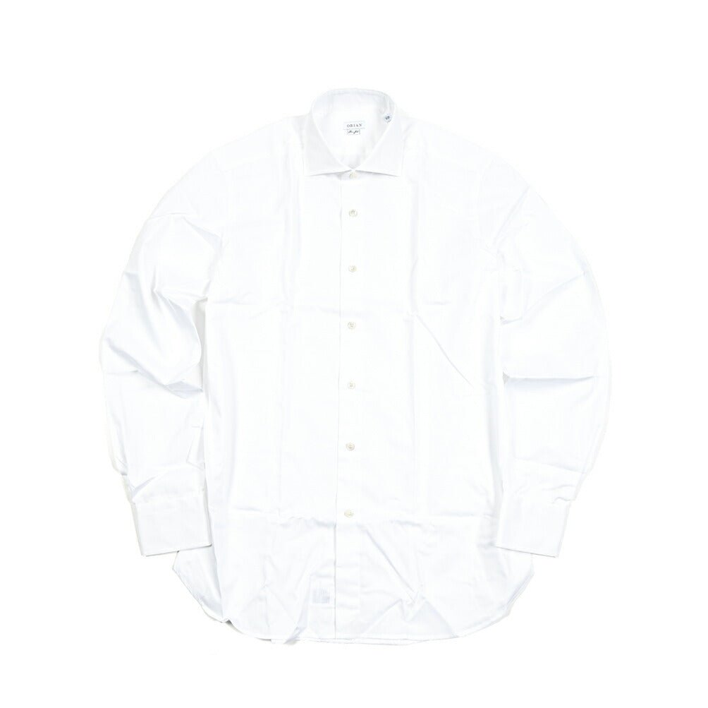ORIAN SLIM FIT コットン100% ホリゾンタルカラードレスシャツ｜412343-45｜GUARDAROBA MILANO OFFICIAL STORE
