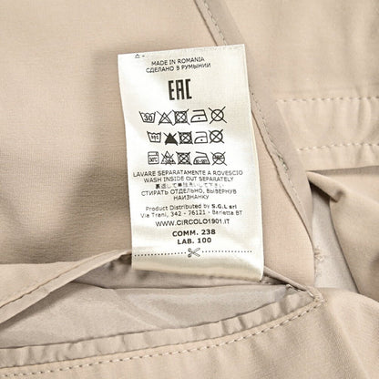 【P10倍】26SS CIRCOLO 1901 ストレッチコットン 2Bシングルテーラードイージージャケット イージーブレザー｜436872-44｜GUARDAROBA MILANO OFFICIAL STORE