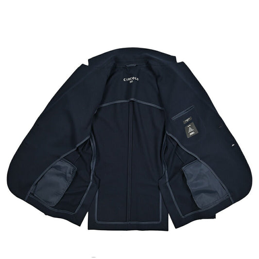 【P10倍】26SS CIRCOLO 1901 ストレッチコットンフリース 2Bシングルテーラードイージージャケット イージーブレザー｜436891-44｜GUARDAROBA MILANO OFFICIAL STORE