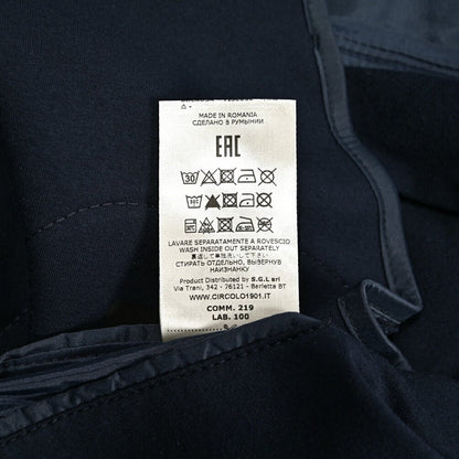 【P10倍】26SS CIRCOLO 1901 ストレッチコットンフリース 2Bシングルテーラードイージージャケット イージーブレザー｜436891-44｜GUARDAROBA MILANO OFFICIAL STORE