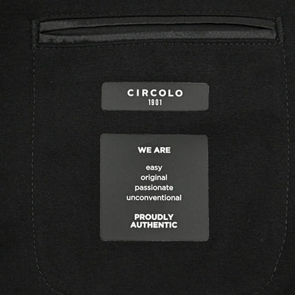 【P10倍】26SS CIRCOLO 1901 ストレッチコットン 2Bシングルテーラードイージージャケット イージーブレザー｜436910-44｜GUARDAROBA MILANO OFFICIAL STORE
