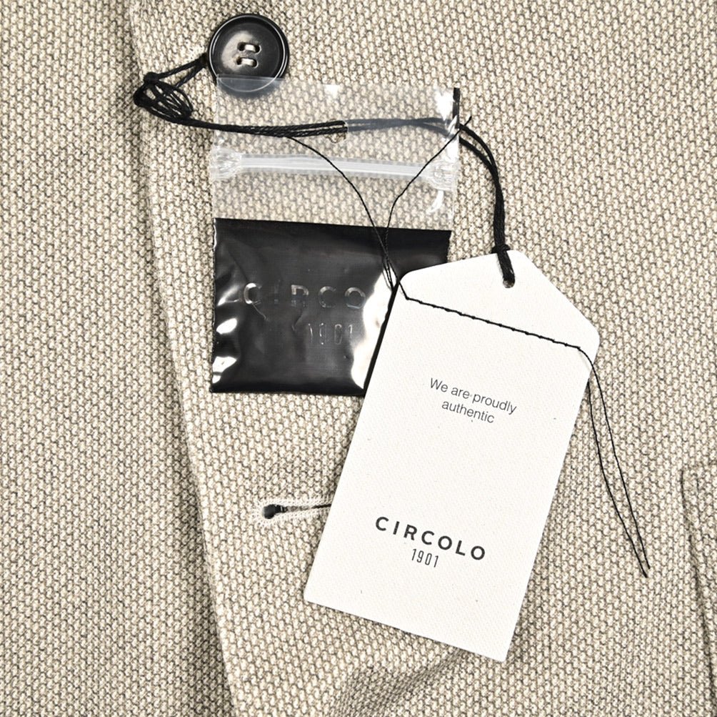 【P10倍】26SS CIRCOLO 1901 ストレッチコットン 2Bシングルテーラードイージージャケット イージーブレザー｜436929-44｜GUARDAROBA MILANO OFFICIAL STORE