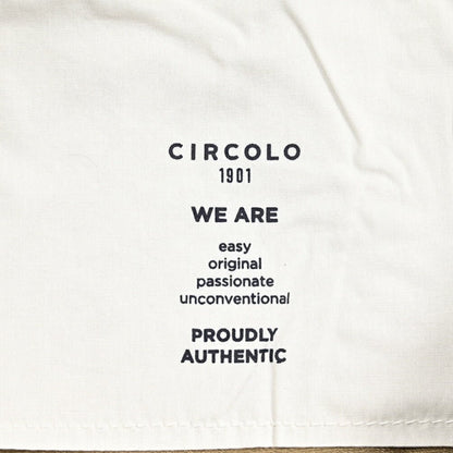 【P10倍】26SS CIRCOLO 1901 ストレッチコットン イージースラックス｜436861-44｜GUARDAROBA MILANO OFFICIAL STORE