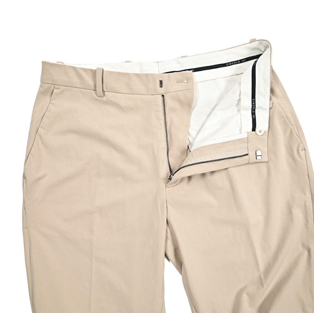 【P10倍】26SS CIRCOLO 1901 ストレッチコットン イージースラックス｜436881-44｜GUARDAROBA MILANO OFFICIAL STORE