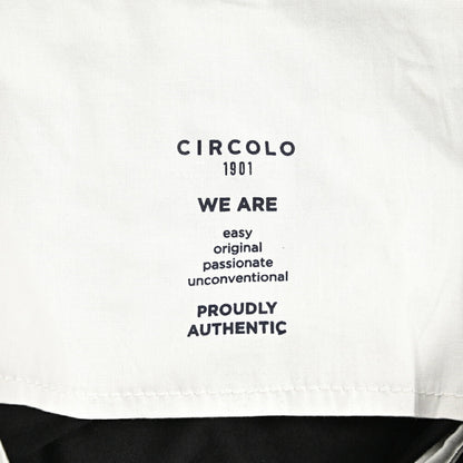 【P10倍】26SS CIRCOLO 1901 ストレッチコットン イージースラックス｜436919-44｜GUARDAROBA MILANO OFFICIAL STORE
