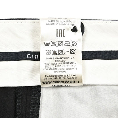 【P10倍】26SS CIRCOLO 1901 ストレッチコットン イージースラックス｜436919-44｜GUARDAROBA MILANO OFFICIAL STORE