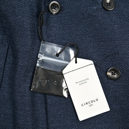 【P10倍】26SS CIRCOLO 1901 リネン混コットン 6Bダブルテーラードイージージャケット｜436839-44｜GUARDAROBA MILANO OFFICIAL STORE
