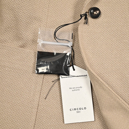 【P10倍】26SS CIRCOLO 1901 リネン混コットン 6Bダブルテーラードイージージャケット｜436845-44｜GUARDAROBA MILANO OFFICIAL STORE
