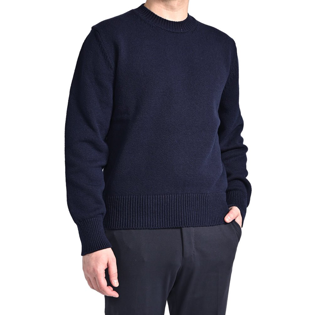 【P10倍】26SS JIL SANDER コットン100% ミドルゲージニットセーター｜435397-48｜GUARDAROBA MILANO OFFICIAL STORE