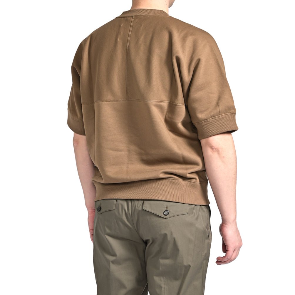 【P10倍】26SS JIL SANDER コットン100% 半袖スウェットシャツ / 裏起毛｜435805-S｜GUARDAROBA MILANO OFFICIAL STORE