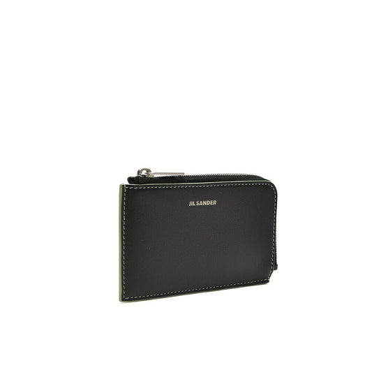 【P10倍】26SS JIL SANDER カーフレザー100% L字型コインパース 小銭入れ (レクタングル)｜435794｜GUARDAROBA MILANO OFFICIAL STORE
