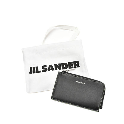 【P10倍】26SS JIL SANDER カーフレザー100% L字型コインパース 小銭入れ (レクタングル)｜435794｜GUARDAROBA MILANO OFFICIAL STORE