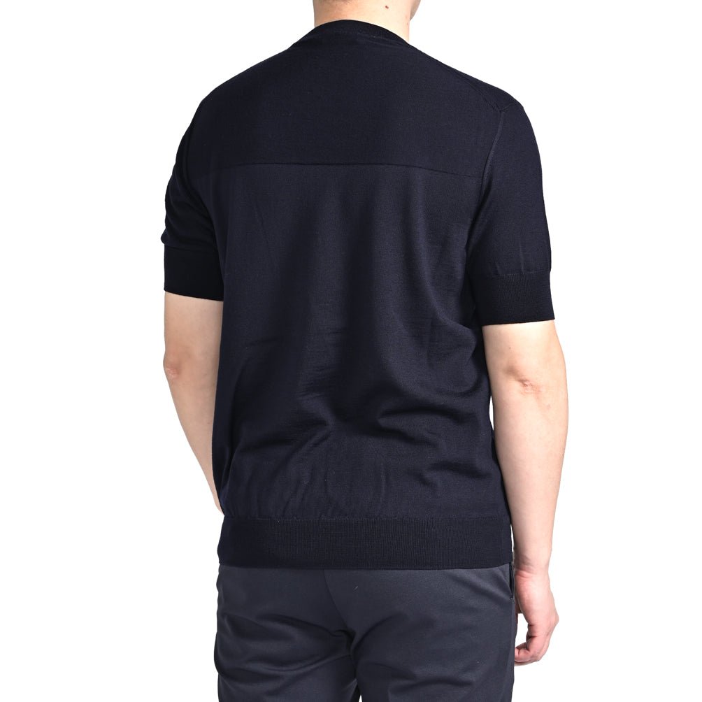 【P10倍】26SS JIL SANDER ヴァージンウール100% 半袖ニットTシャツ｜435401-48｜GUARDAROBA MILANO OFFICIAL STORE