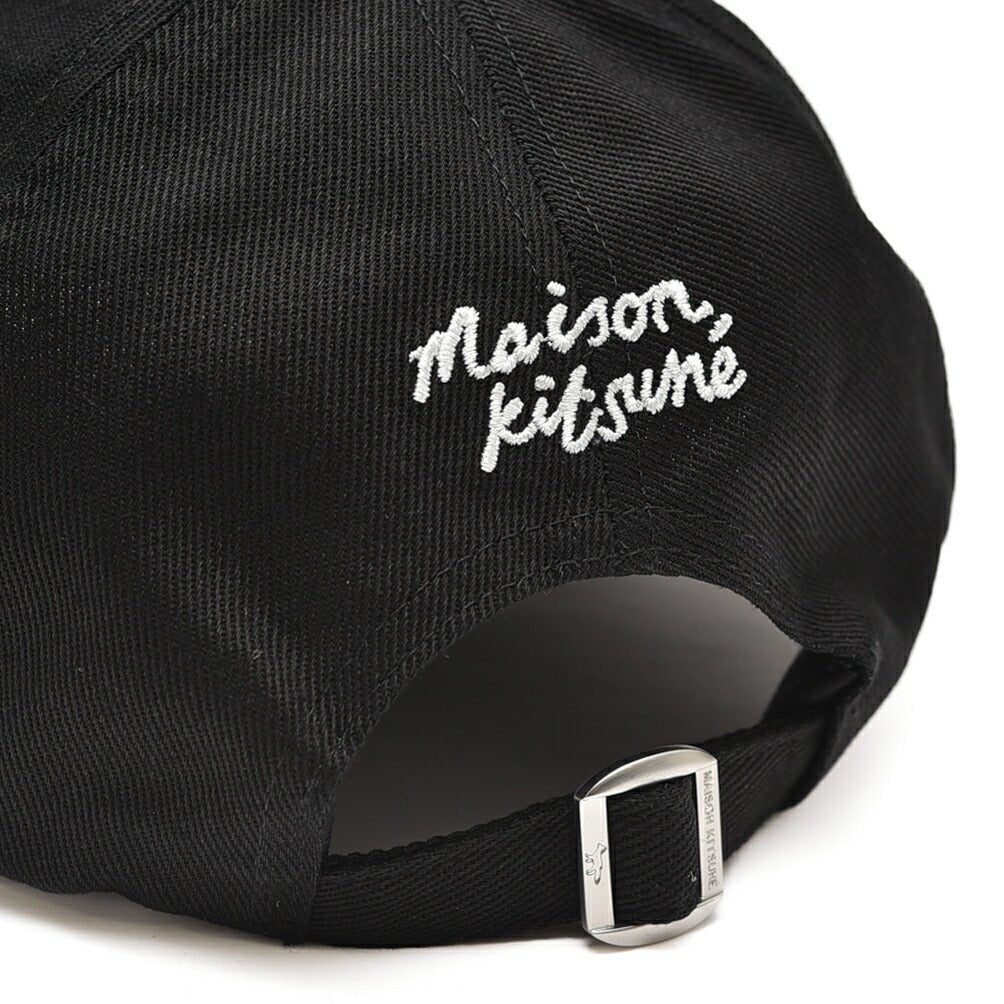 【P10倍】26SS MAISON KITSUNE コットン100% ダブルフォックスヘッド ベースボールキャップ｜437030｜GUARDAROBA MILANO OFFICIAL STORE
