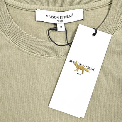 【P10倍】26SS MAISON KITSUNE オーガニックコットン100% ダブルフォックスヘッド半袖Tシャツ｜437009-XS｜GUARDAROBA MILANO OFFICIAL STORE