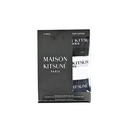 【P10倍】26SS MAISON KITSUNE 3パックボクサーパンツ アンダーウェア｜436938-XS｜GUARDAROBA MILANO OFFICIAL STORE