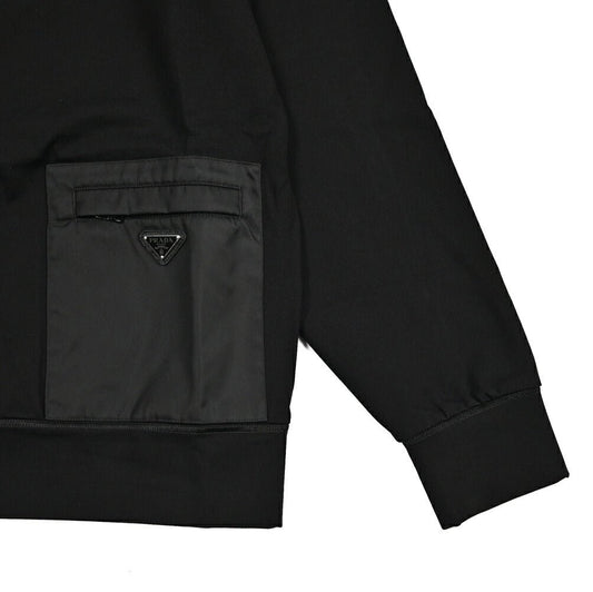 【P10倍】26SS PRADA レーヨン混スウェットシャツ トライアングルロゴ｜436705-XS｜GUARDAROBA MILANO OFFICIAL STORE