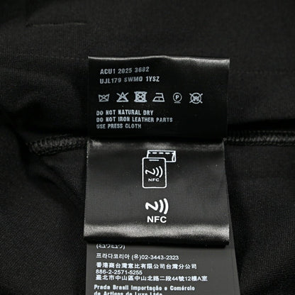 【P10倍】26SS PRADA レーヨン混スウェットシャツ トライアングルロゴ｜436705-XS｜GUARDAROBA MILANO OFFICIAL STORE