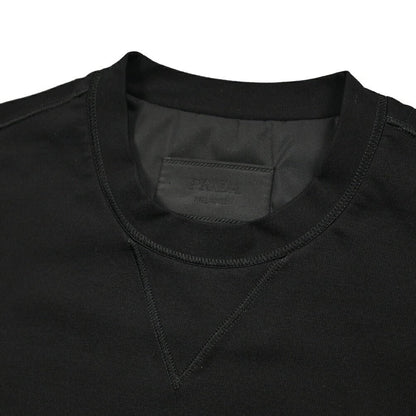 【P10倍】26SS PRADA レーヨン混スウェットシャツ トライアングルロゴ｜436705-XS｜GUARDAROBA MILANO OFFICIAL STORE