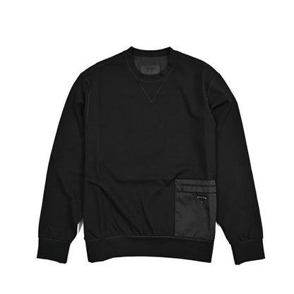 【P10倍】26SS PRADA レーヨン混スウェットシャツ トライアングルロゴ｜436705-XS｜GUARDAROBA MILANO OFFICIAL STORE
