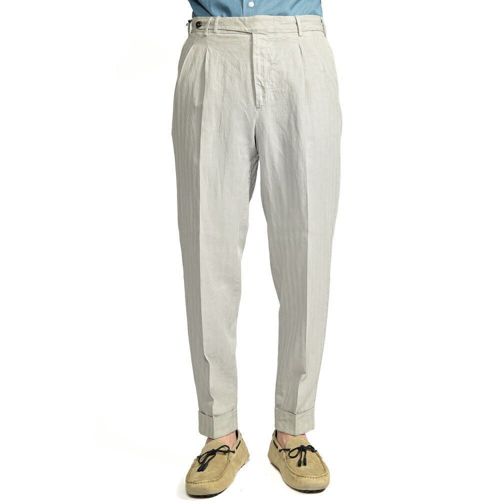 PT TORINO ピーティートリノ / STYLE CARROT FIT リヨセル混リネン