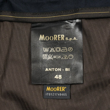 【P20倍】MOORER "ANTON - BI" ストレッチコットン ドローコード付きイージーパンツ｜437168-48｜GUARDAROBA MILANO OFFICIAL STORE