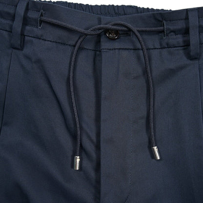 【P20倍】MOORER "ANTON - CA" ストレッチコットン ドローコード付きイージーパンツ｜437170-46｜GUARDAROBA MILANO OFFICIAL STORE