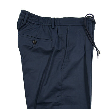 【P20倍】MOORER "ANTON - CA" ストレッチコットン ドローコード付きイージーパンツ｜437170-46｜GUARDAROBA MILANO OFFICIAL STORE