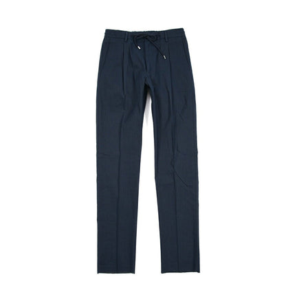【P20倍】MOORER "ANTON - COR" リネン混コットン ドローコード付きイージースラックス｜437163-46｜GUARDAROBA MILANO OFFICIAL STORE