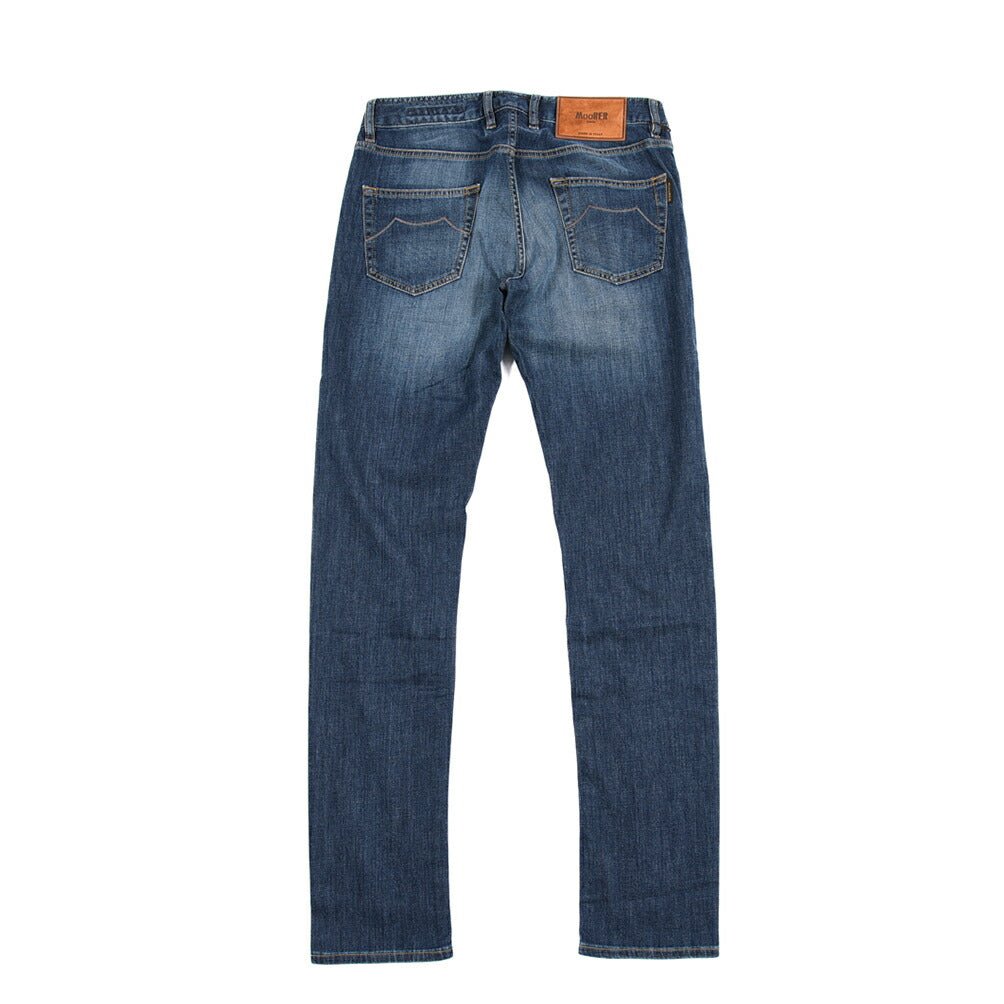 【P20倍】MOORER "CREDI - PS705" ストレッチデニム スリムジーンズ / 日本製生地｜437075-30｜GUARDAROBA MILANO OFFICIAL STORE