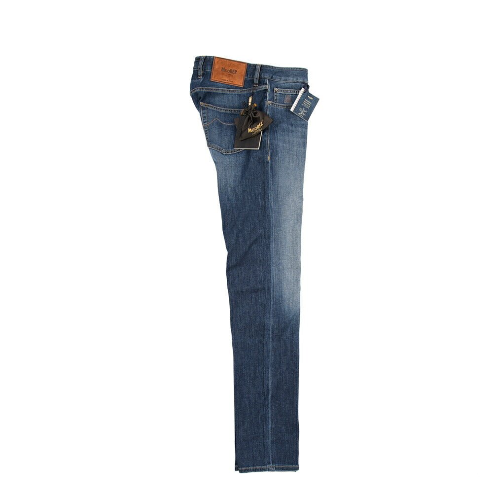 【P20倍】MOORER "CREDI - PS705" ストレッチデニム スリムジーンズ / 日本製生地｜437075-30｜GUARDAROBA MILANO OFFICIAL STORE