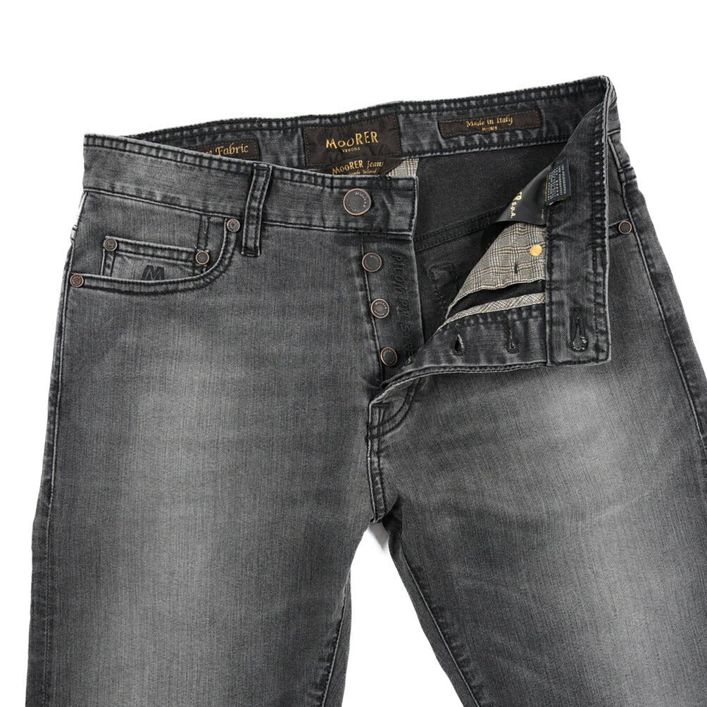 【P20倍】MOORER "PILON - PS701" ストレッチデニム 5ポケットジーンズ / 日本製生地｜437158-30｜GUARDAROBA MILANO OFFICIAL STORE