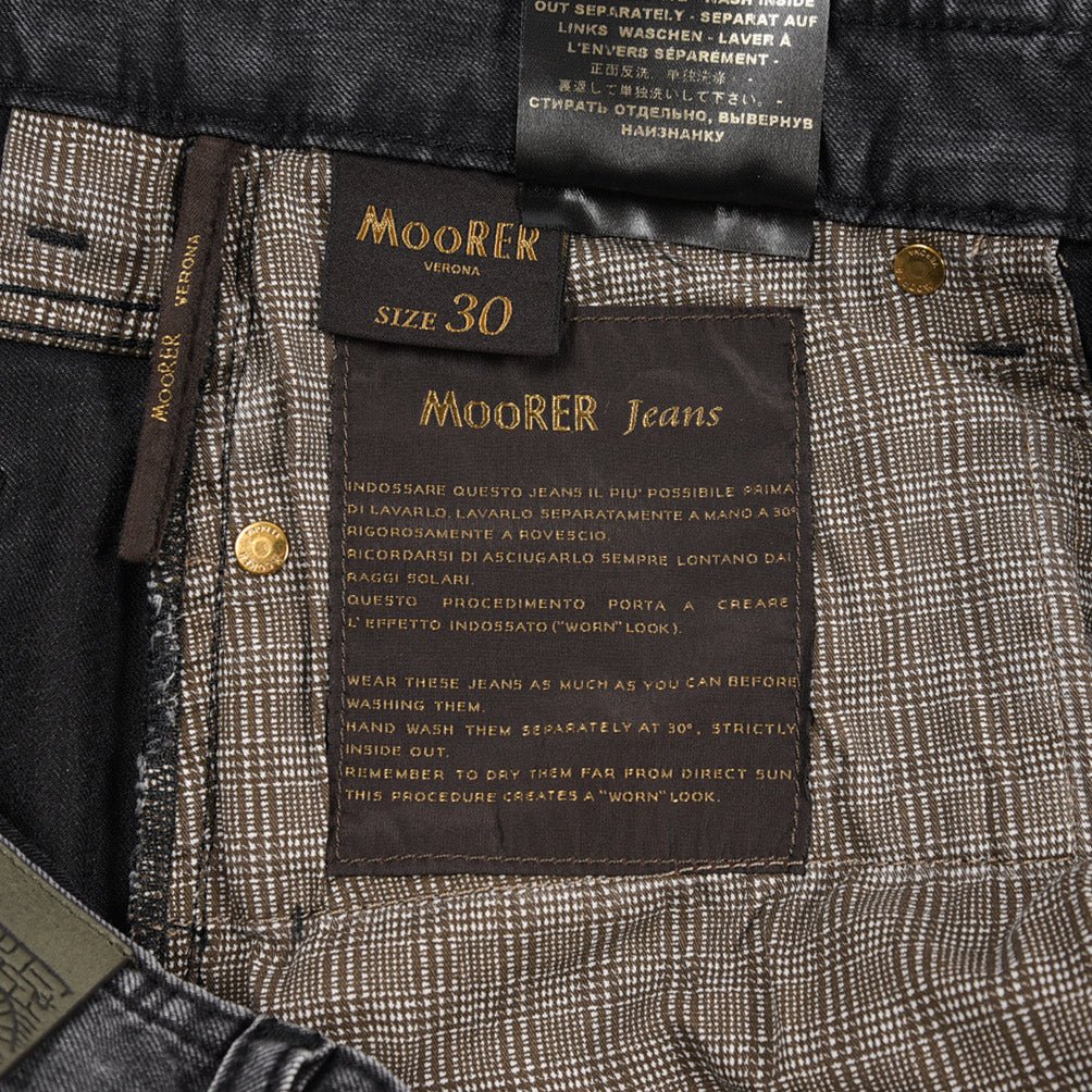 【P20倍】MOORER "PILON - PS701" ストレッチデニム 5ポケットジーンズ / 日本製生地｜437158-30｜GUARDAROBA MILANO OFFICIAL STORE