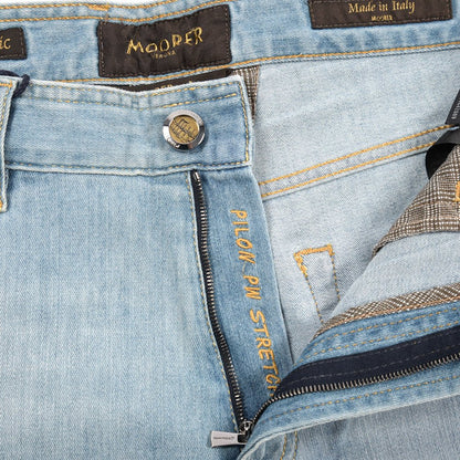 【P20倍】MOORER "PILON - PS705" ストレッチデニム ジーンズ / 日本製生地｜437142-32｜GUARDAROBA MILANO OFFICIAL STORE