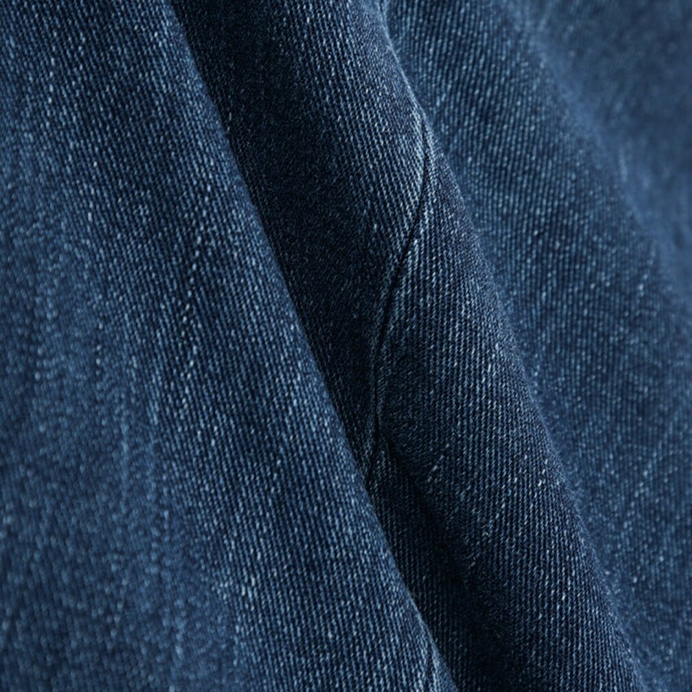 【P20倍】MOORER "WILTON - 32" ライトオンスデニム ドローコード付きワンタックパンツ デニスラ / 日本製生地｜437176-46｜GUARDAROBA MILANO OFFICIAL STORE