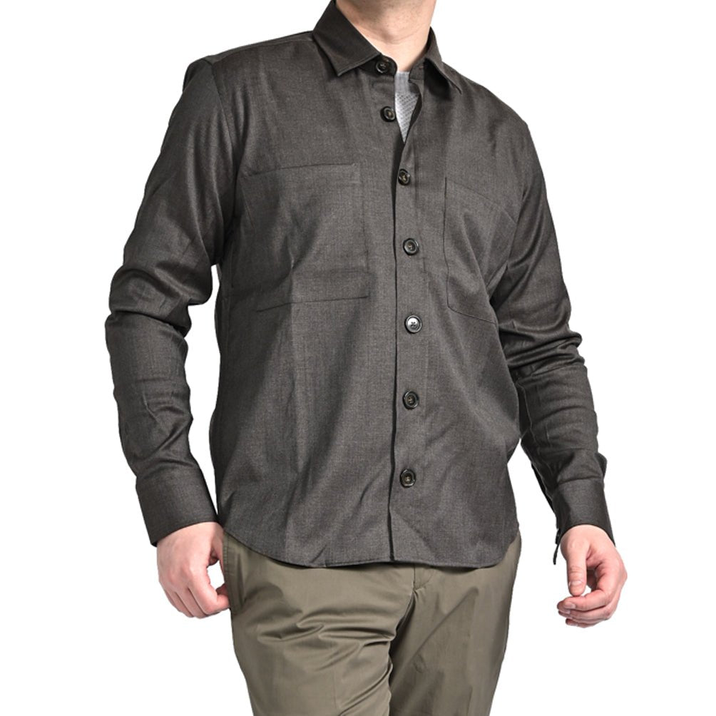 【P2倍】SALE｜PT TORINO レーヨン混ウール CPOシャツ｜426245-46｜GUARDAROBA MILANO OFFICIAL STORE
