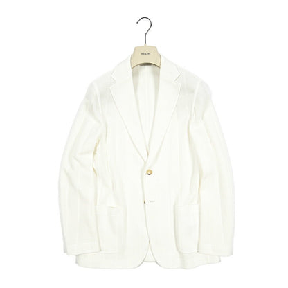 PAOLONI コットン100% 2Bシングルニットジャケット｜418618-50｜GUARDAROBA MILANO OFFICIAL STORE