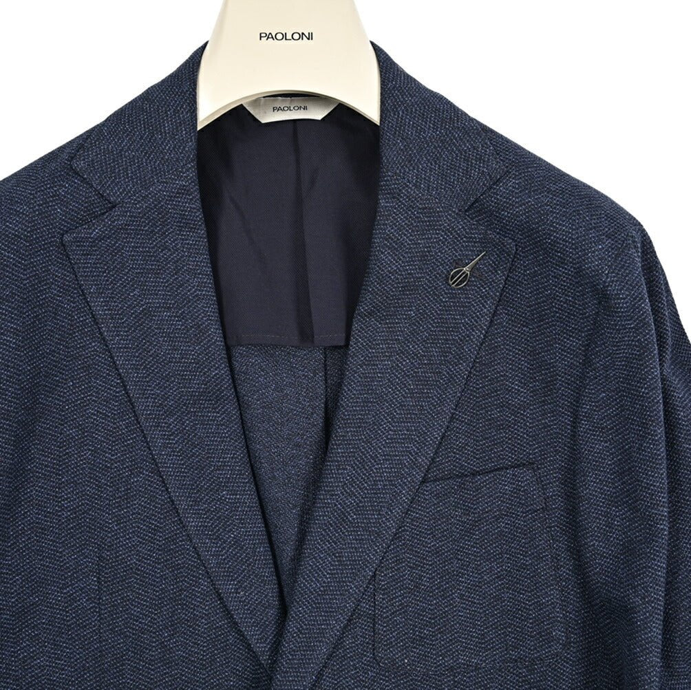 PAOLONI コットン100% 2Bシングルソフトジャケット｜418757｜GUARDAROBA MILANO OFFICIAL STORE