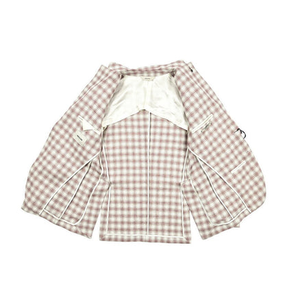 PAOLONI コットンリネン 2Bシングルテーラードジャケット｜418531 - 46｜GUARDAROBA MILANO OFFICIAL STORE