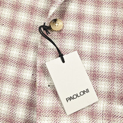 PAOLONI コットンリネン 2Bシングルテーラードジャケット｜GUARDAROBA MILANO OFFICIAL STORE