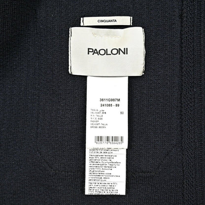SALE｜PAOLONI コットンアクリル 2Bシングルニットジャケット / CINQUANTA｜418907 - 50｜GUARDAROBA MILANO OFFICIAL STORE