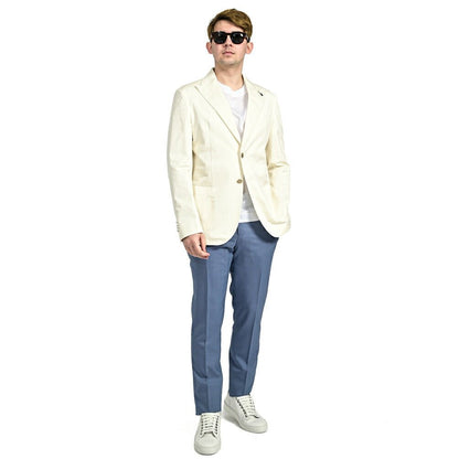 SALE｜PAOLONI ストレッチコットン 2Bシングルテーラードジャケット / MANIFATTURA｜418829｜GUARDAROBA MILANO OFFICIAL STORE