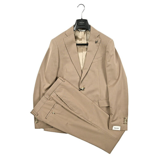 PAOLONI コットンウール 2Bシングルテーラードスーツ｜418850 - 52｜GUARDAROBA MILANO OFFICIAL STORE