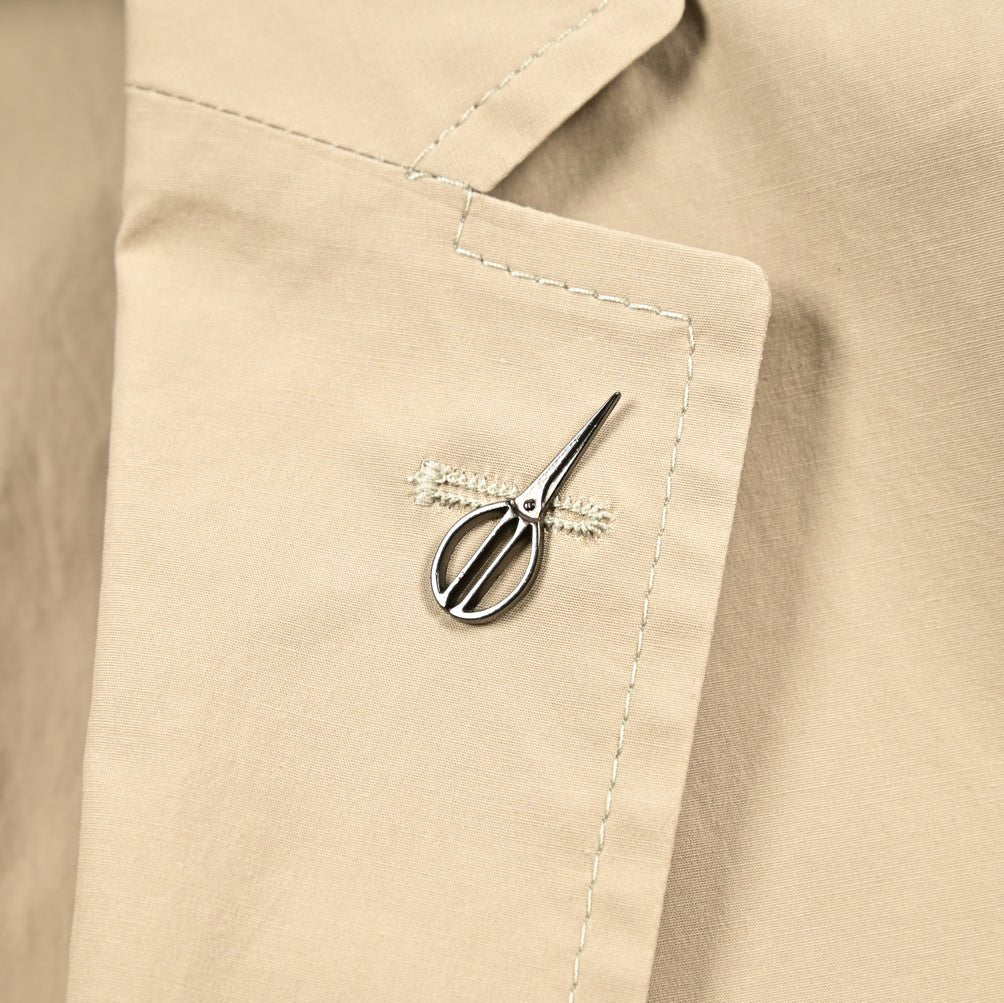 PAOLONI ストレッチコットン 段返り3Bシングルサファリジャケット｜418875｜GUARDAROBA MILANO OFFICIAL STORE